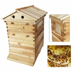 Langstroth Honey Flow Hive Κυψέλη ελάτης με 7 πλαστικά πλαίσια Κυψέλες για μελισσοκομία