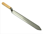 Ανοξείδωτο που εκπωματίζει το μαχαίρι με τις ευθείες άκρες του μελιού που εκπωματίζει τα εργαλεία