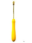 Κίτρινη πλαστική λαβή Embedder ροδών χρώματος του εξοπλισμού κυψελών μελισσών