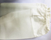 Άσπρα αερισμένα γάντια για τα άσπρα Sheepskin μελισσοκομίας γάντια με την άσπρη μαλακή αερισμένη μανσέτα