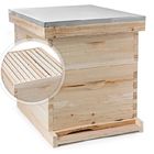 Μελισσών κυψελών εξοπλισμού ευρωπαϊκή ξύλινη κυψέλη μελισσοκομίας μελισσοκομίας κυψελών ύφους ξύλινη