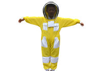 Κίτρινο χρώμα παιδιών τρία αερισμένη στρώμα προστατευτική ενδυμασία μελισσοκομίας