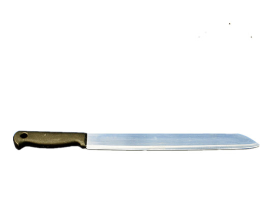 Πολωνική επιφάνεια καθρεφτών που εκπωματίζει το μαχαίρι με την πλαστική λαβή του μελιού που εκπωματίζει τα εργαλεία