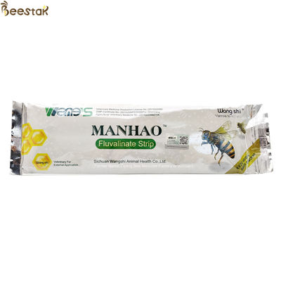 Ιατρική μελισσών μελιού λουρίδων Fluvalinate Manhao που θεραπεύει Varroa τα άκαρια των μελισσών
