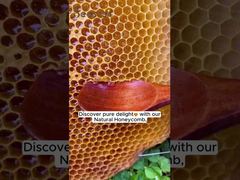 Αυτό το μέλι είναι χρυσού χρώματος και έχει πλούσια λουλουδική μυρωδιά όταν τρώγεται.