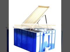 Συσκευή μελισσοκομίας Εργαλείο μελισσοκομίας Κρατητής πλακέτου από ανοξείδωτο χάλυβα Μίνι χωνευτήρας μελιού Ράφος ράφι για μελισσοκομία