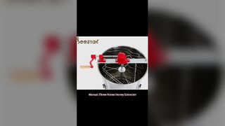 8 Πλαίσιο Μελιτοεξαγωγέας Ηλεκτρικό και Χειροκίνητο Εργαλείο Μελισσοκομίας