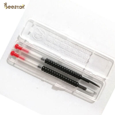 BEESTAR 110mm Length Flexible Spiral Shaft Queen Bee Grafting Tool with Soft Silicone Tip for Beekeeping