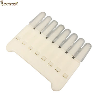 Πλαστικό Queen Rearing Beekeeping Bee Grafting στυλό Βασιλικός πολτός με 8 δόντια
