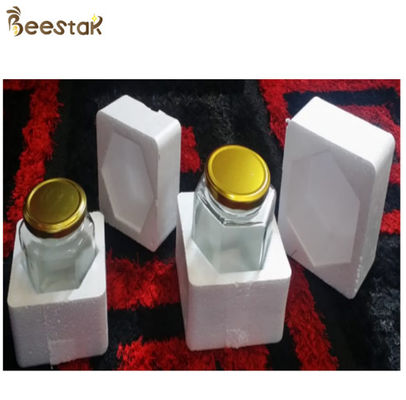 περικάλυμμα φυσαλίδων 180ml 280ml 380ml για το διαφανές βάζο γυαλιού μελιού